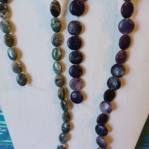 𝅺 Gray Canyon Arizona Marble and Lepidolite